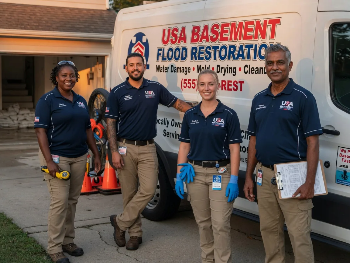 Basement Flood Cleanup company in Addington, OK